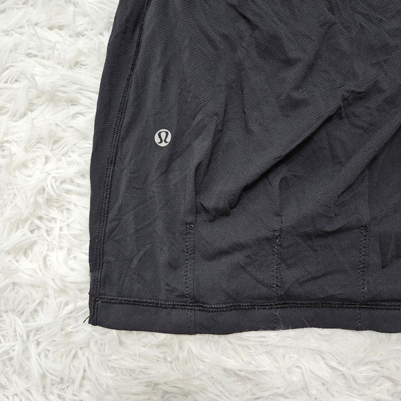 Lululemon Women's Black Halter Strappy Back‎ Tank Top. Size 6 - Picture 3 of 6